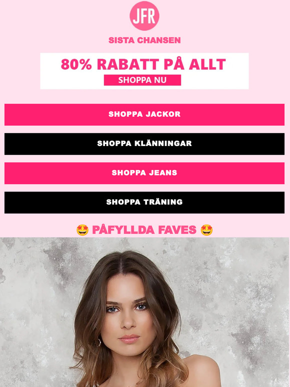 Sista chansen 80% PÅ ALLT!!! 😭