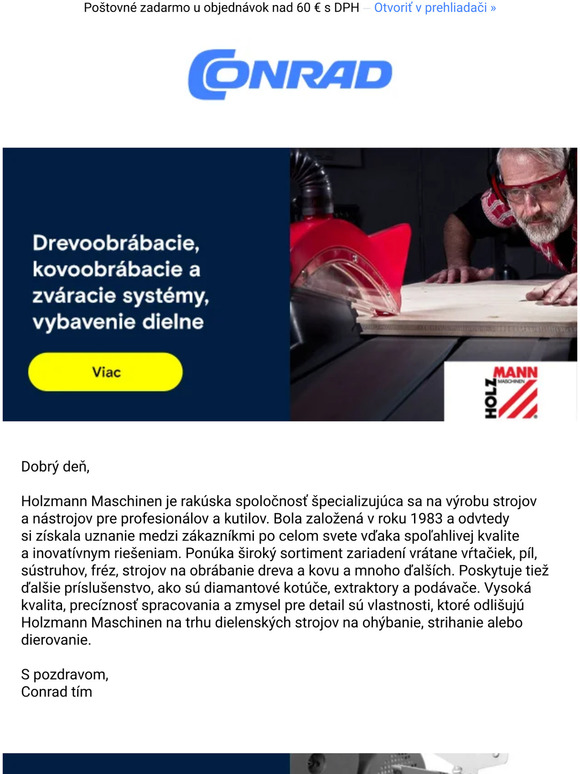 Dřevozpracující, kovoobráběcí, svařovací systémy a vybavení dílen