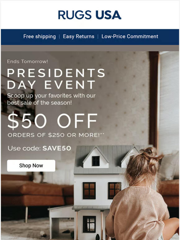 50 OFF orders 250+ ends tomorrow! Milled