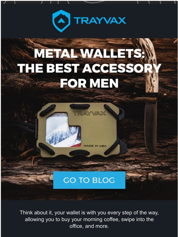 Why are Metal Wallets the best accessory for men? - Blog drop