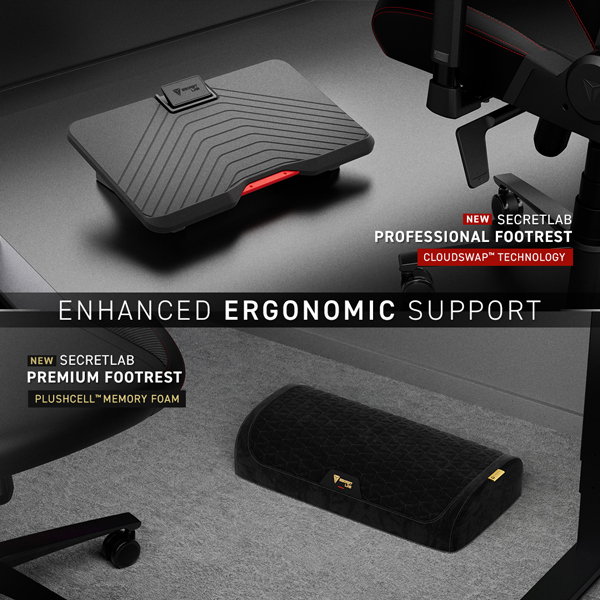 Lab Foot Rest Secretlab: Introducing Secretlab Footrests | Milled