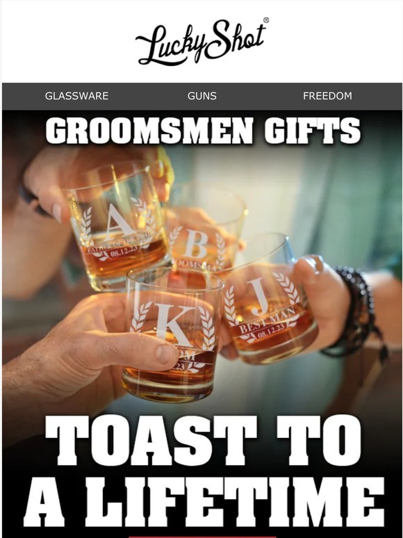 NEW - Groomsmen's Gifts Have Arrived