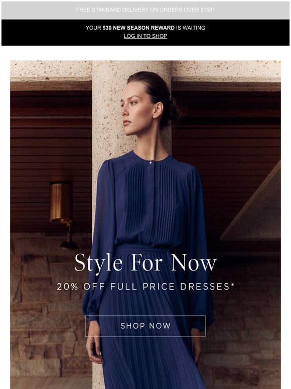 David Lawrence: Style for Now | 20% Off Dresses | Milled