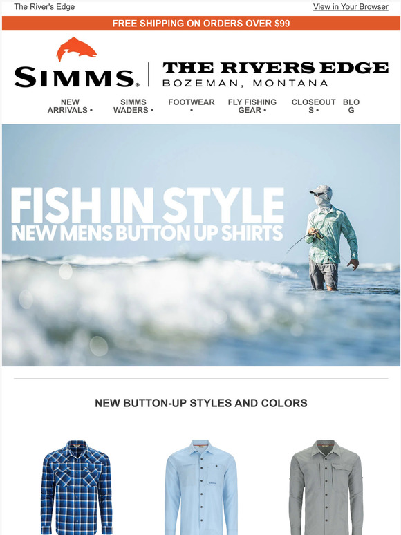 Button Up Your Fishing Style
