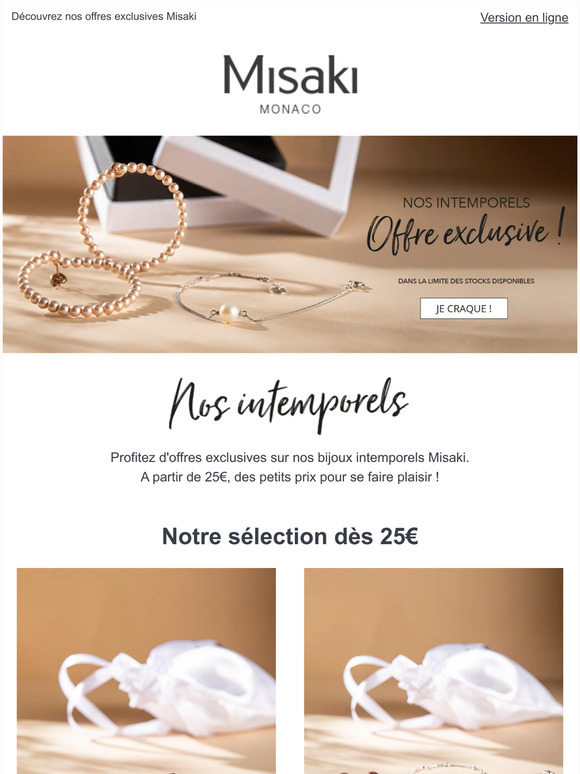 Nos intemporels à petits prix  ✨