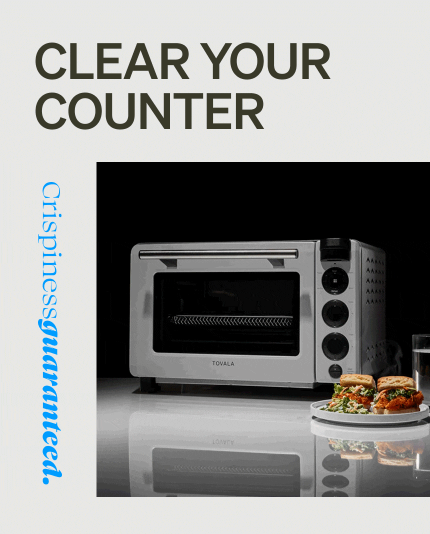 Tovala Your air fryer has met its match. Meet our new smart oven. Milled