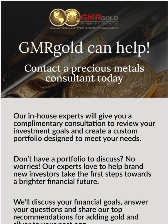Thinking about investing in Precious Metals?