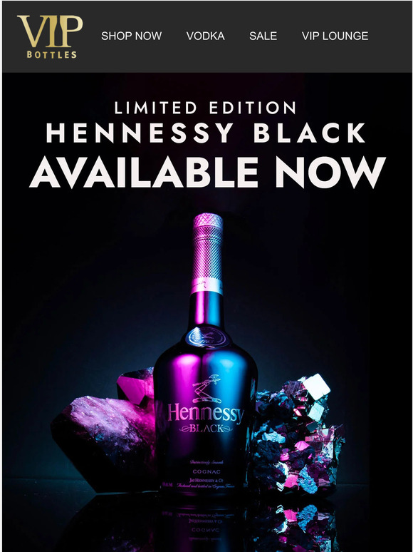 VIP Bottles Hennessy Black is our Product of the Month! 👀 ⚫ Milled