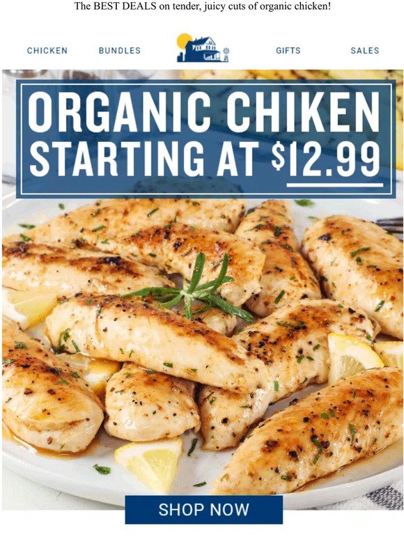 Try Organic Chicken That Tastes 😋