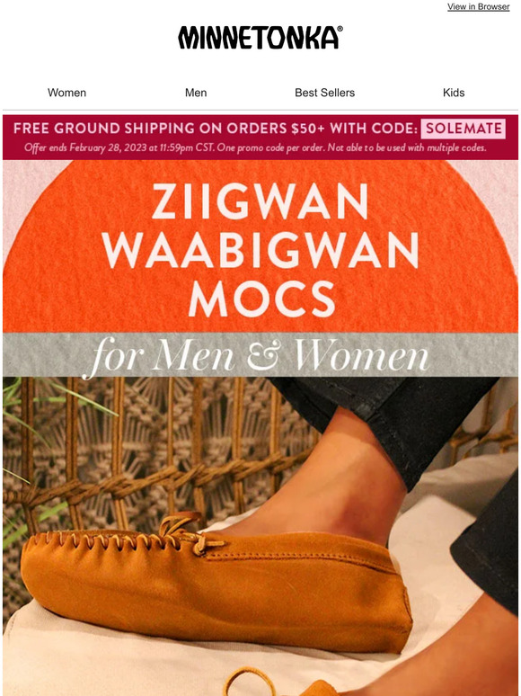 Moccasin New Softsoles! Lucie Skjefte’s Native Designed