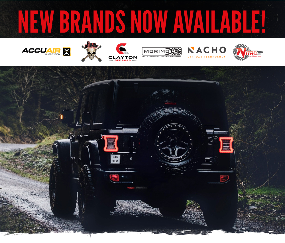 Morris 4x4 Center New Brands Now Available π Milled