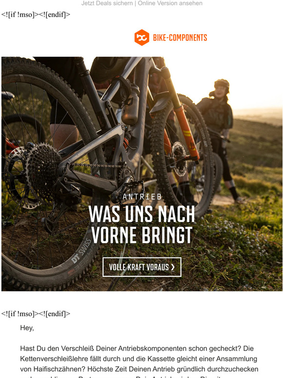 Ist Dein Antrieb bereit für die Saison?