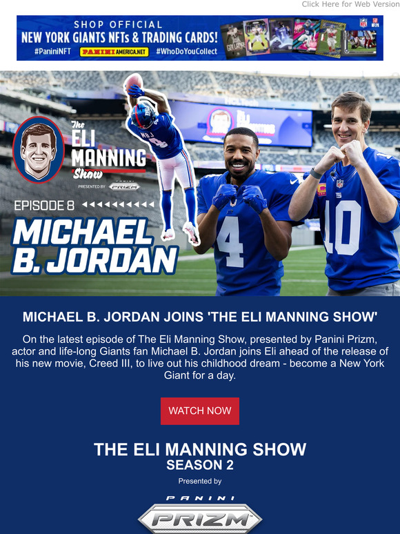 Michael B. Jordan joins The Eli Manning Show