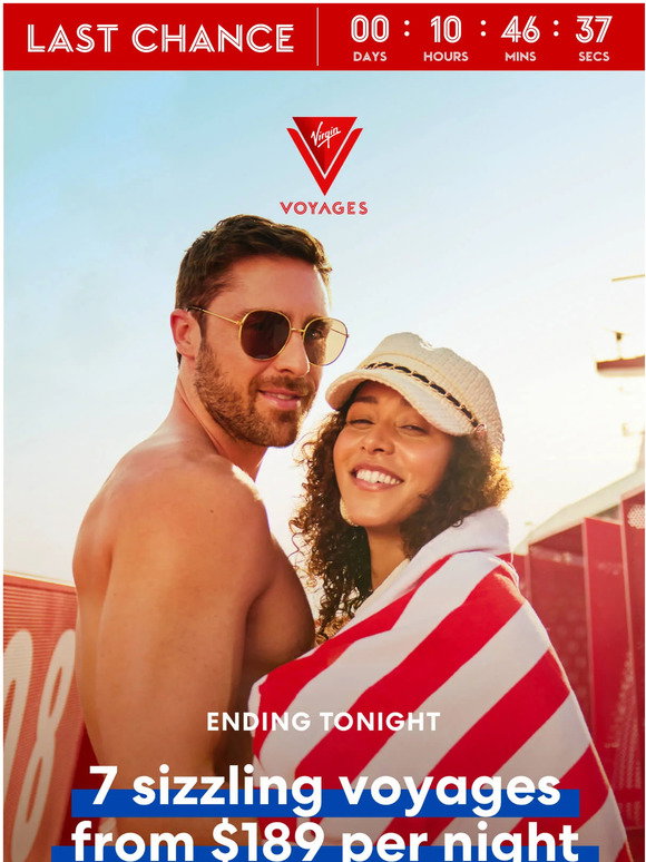 Virgin Voyages: Very last day to sail from $189 per Sailor per night ...