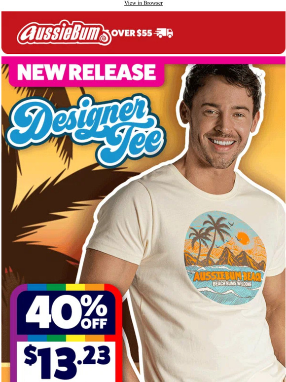 aussieBum Alert Your exclusive 50 Off Promo Code has arrived Milled