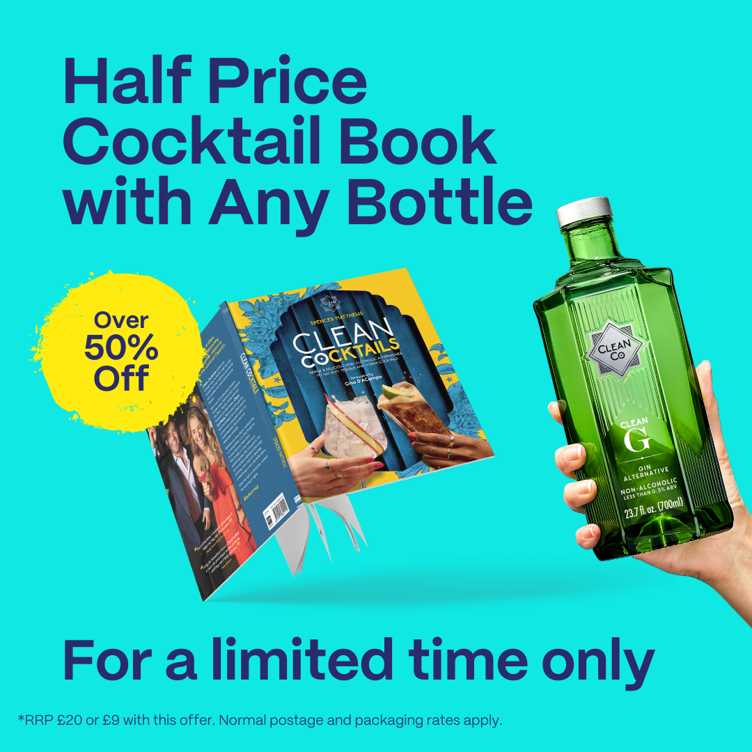 CleanCo 50 off 🍸 Mix up delicious Clean Cocktails at home with our recipe book offer Milled
