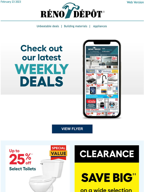 New flyer, new weekly deals!