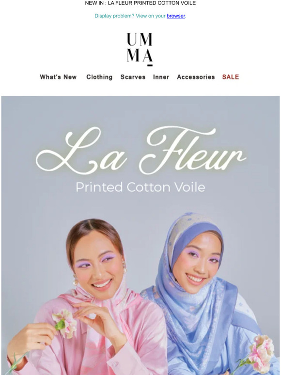 New In : La Fleur Collection 🌼