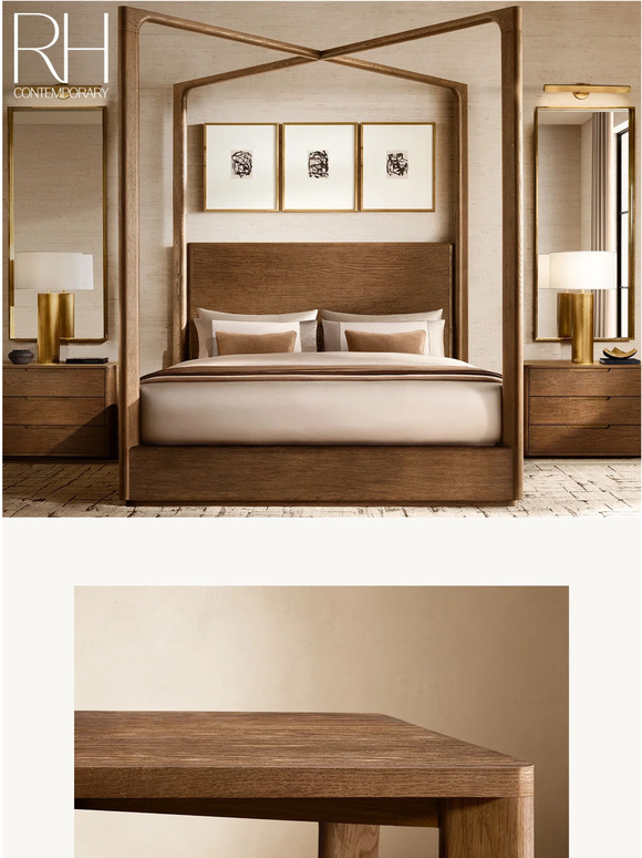 Restoration Hardware The Breton Collection. Bold Form in Richly