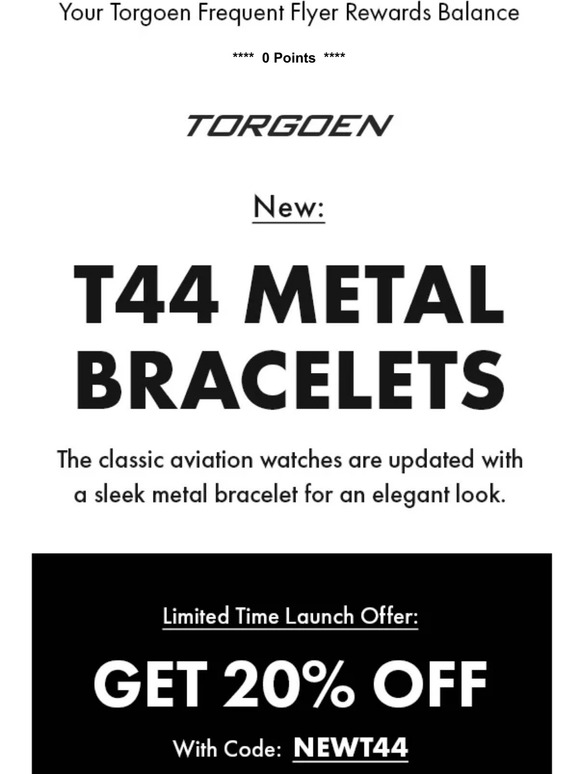 New: T44 Watches