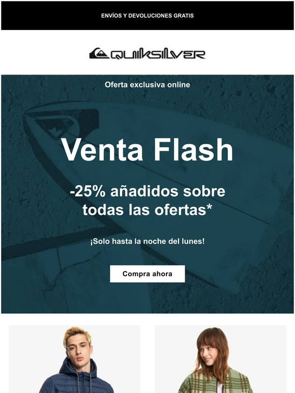 -25% añadidos sobre todas las ofertas