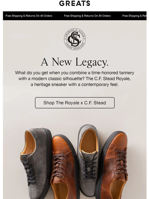 The Royale x C.F. Stead