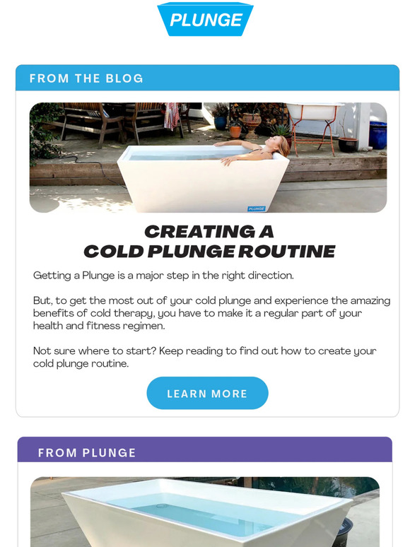 Plunge How to get the most out of a cold plunge Milled