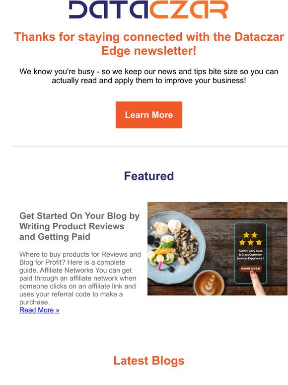 Get Started On Your Blog by Writing Product Reviews and Getting Paid
