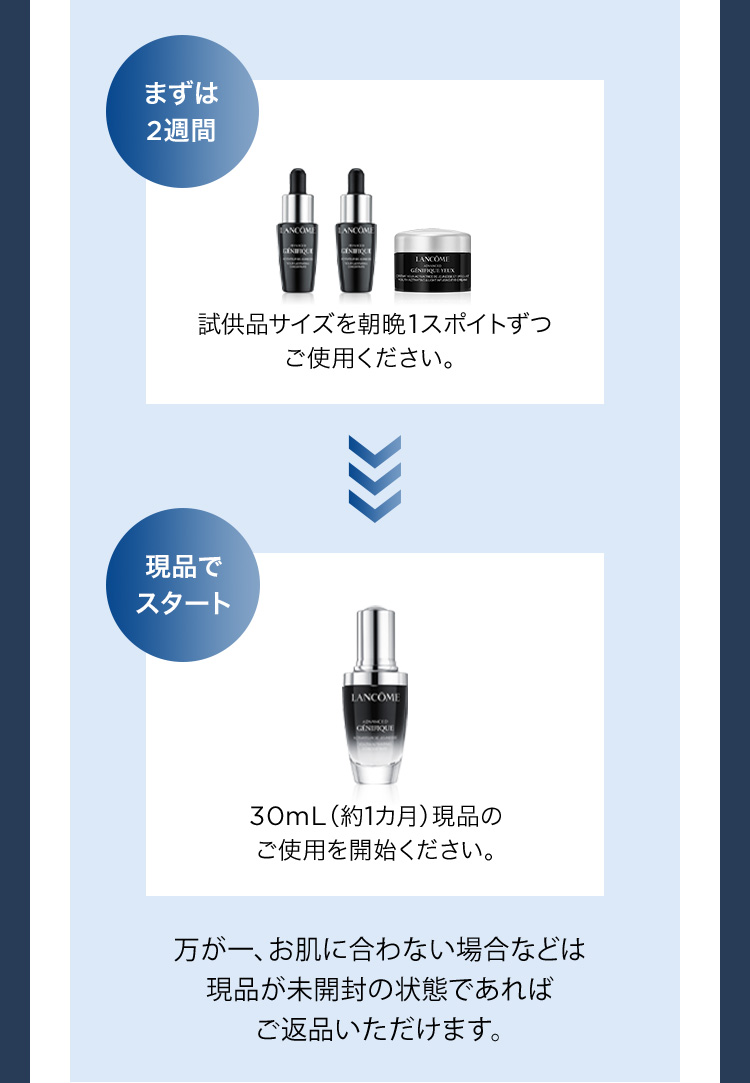 【新品未開封】ランコム定期便その他 とんでもなくお得に始めた新ジェニフィックの定期購入 | コスメ