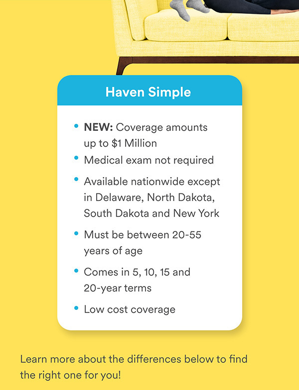 Haven Life vs Haven Simple