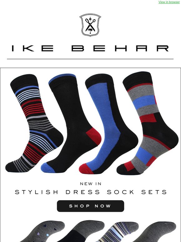 New In - Gorgeous & comfortable dress sock sets.