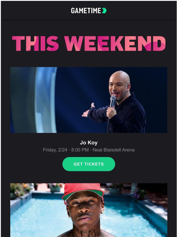🔥Events This Weekend:  Jo Koy @ Neal Blaisdell Arena, YG @ Neal Blaisdell Arena  and more! 