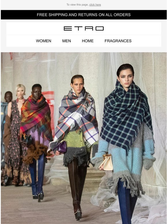 Relive ETRO Radical the F/W 23 Women's Fashion Show