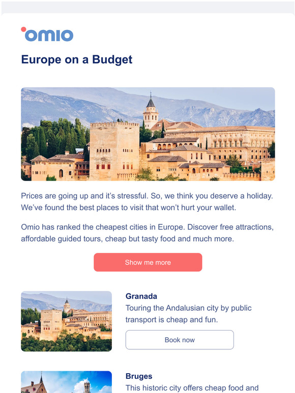 Europe’s Cheapest Cities