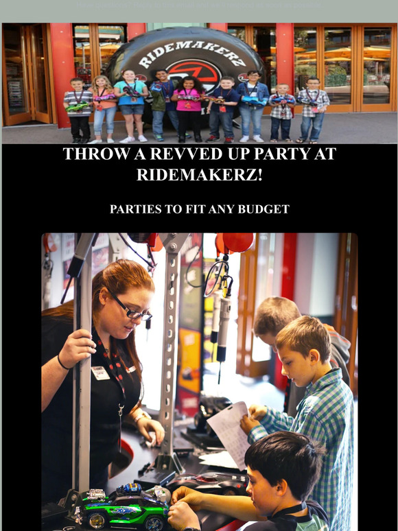 RIDEMAKERZ Let RIDEMAKERZ host your next party Milled