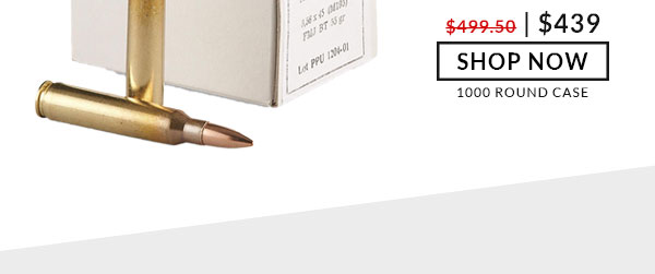 Prvi Partizan (PPU) - 5.56x45mm M193 - 55 Grain - FMJBT - 1000 Rounds