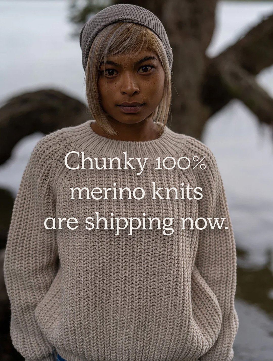 Merino Wool Knit Leggings - Nui Organics
