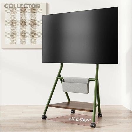 Floor TV Stand Portable Storage Collector Series 46-65 Inch