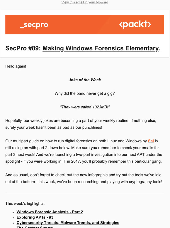 Packt US Making Windows Forensics Elementary Milled