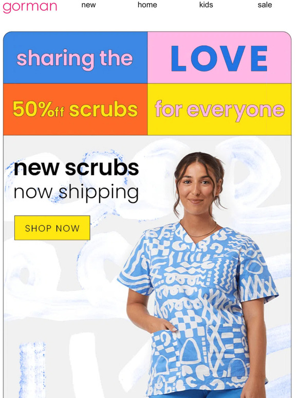 Gorman NEW Scrubs ♥️ Now Shipping! Milled