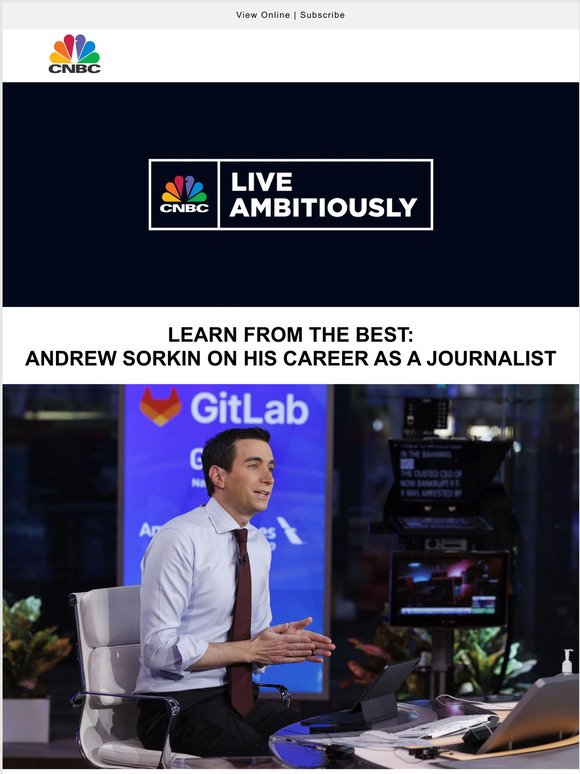 Andrew Sorkin On His Career As A Journalist