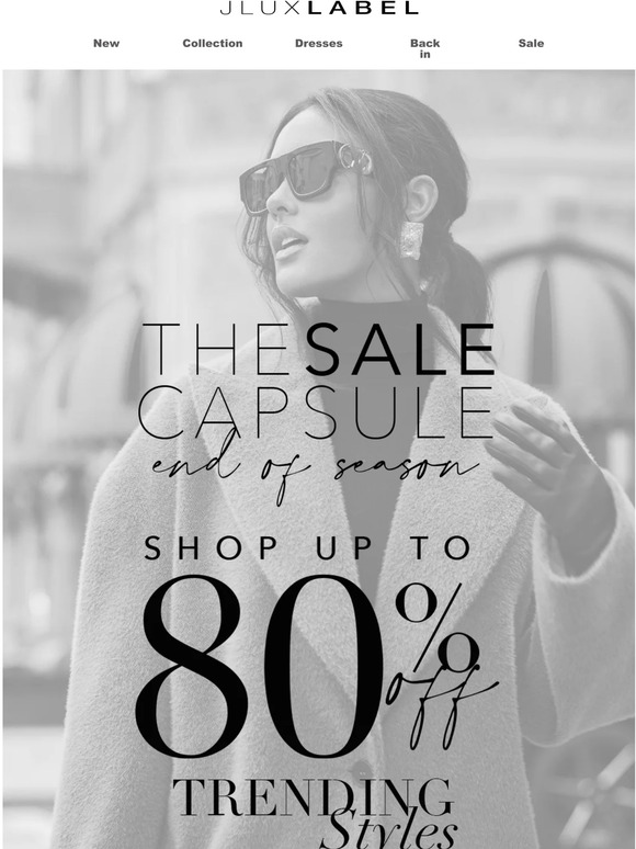 Jluxlabel Shop MAJOR discounts with our End of Season Sale! 🎉 Milled