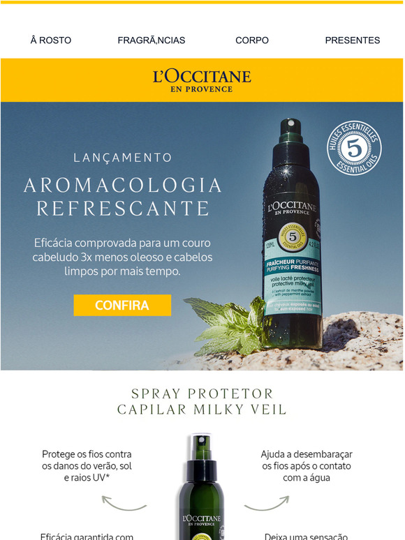 Conheça os lançamentos da linha Aromacologia