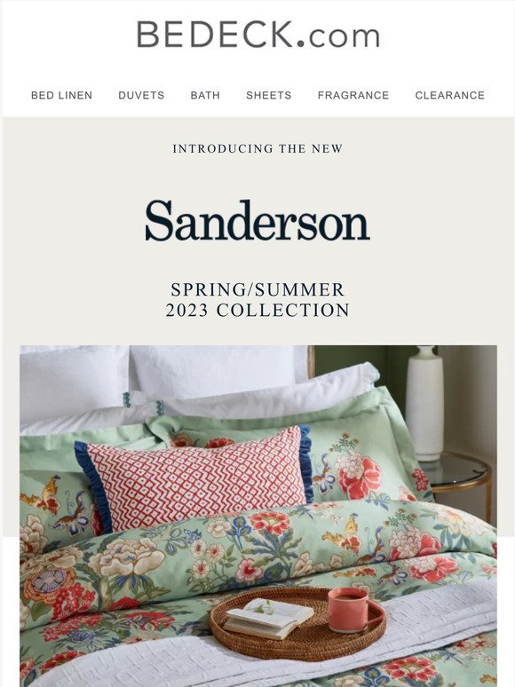 NEW from Sanderson. Shop the SS23 Collection now!