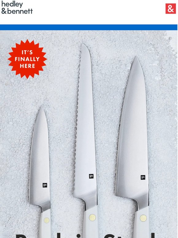 Hedley & Bennett: Introducing the Chef's Knife Set