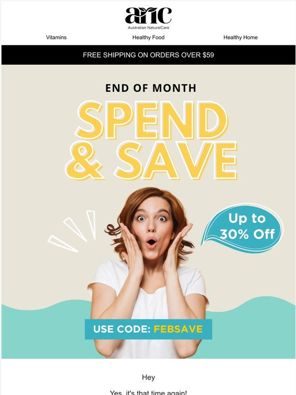 🔥 SPEND & SAVE 🔥 It's finally that time!