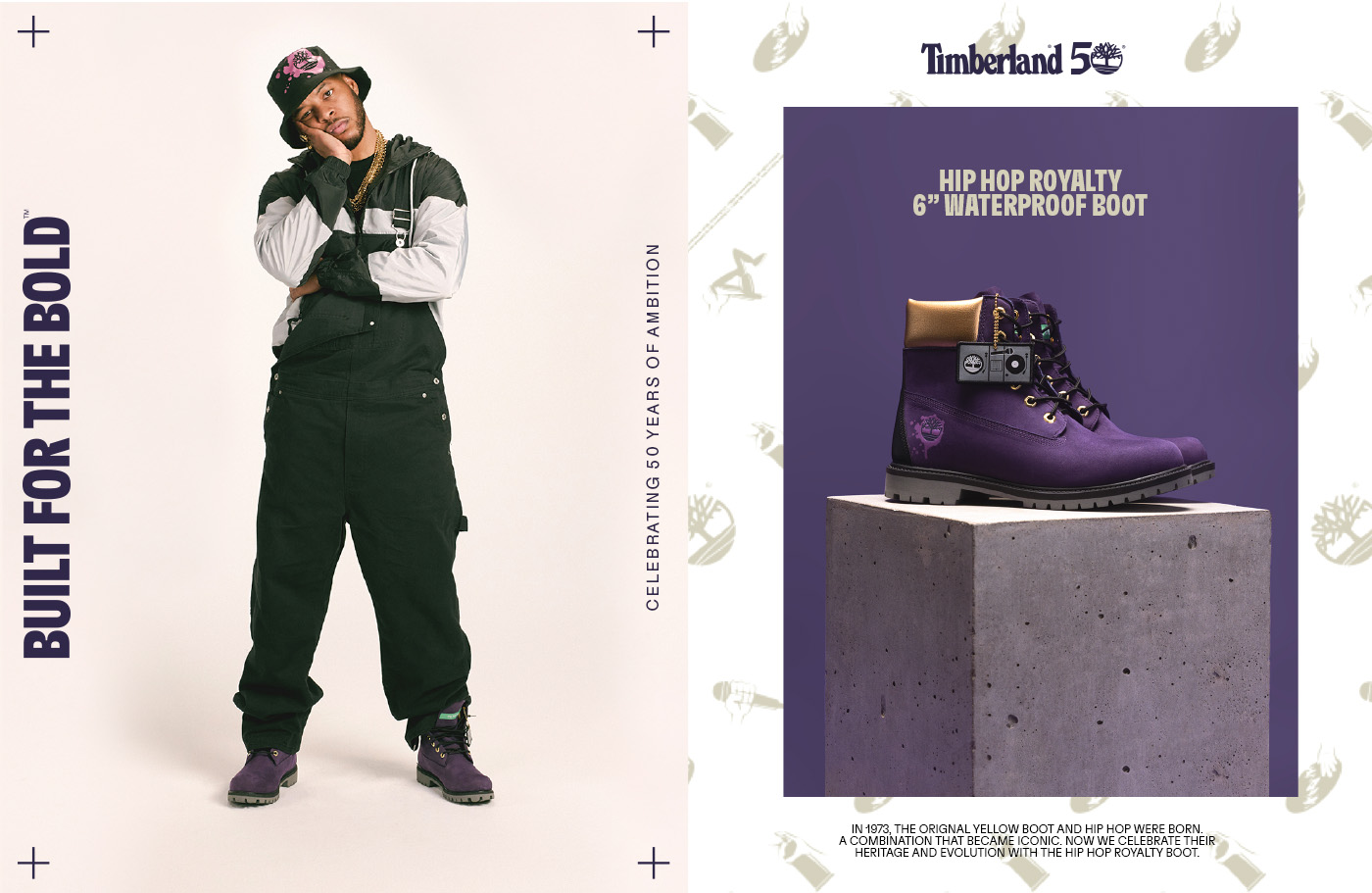 Timberland (UK): CELEBRATING 50 YEARS OF HIP-HOP | Milled