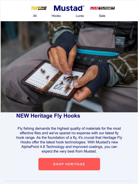 NEW | Heritage Fly Hooks