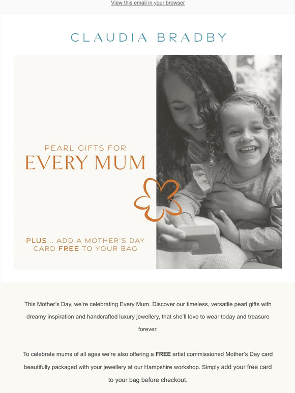 Gifts for Every Mum at Claudia Bradby