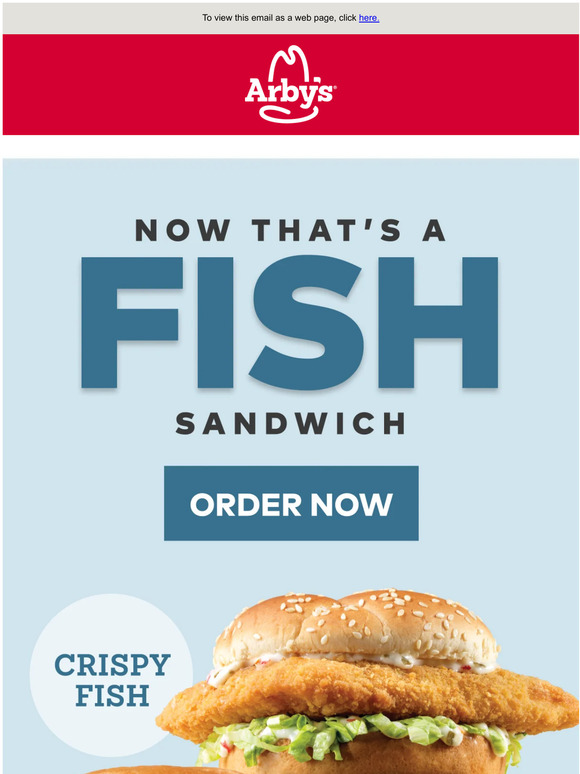 Arby's Ah. National Tartar Sauce Day. Milled